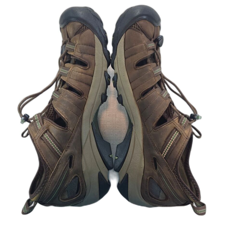 KEEN Arroyo II Men's Size 11.5 Brown Waterproof Leather Hiking Trail Sandals - Picture 5 of 9